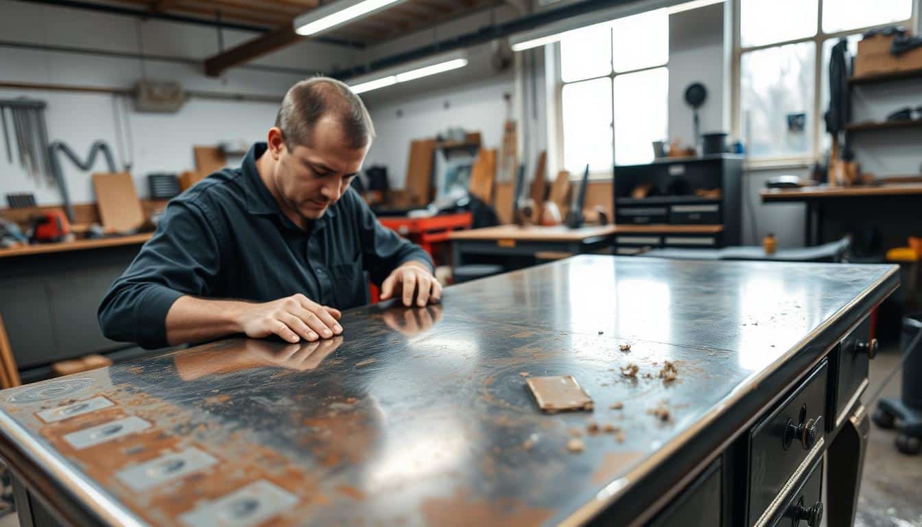 experiencia en restauración metálica