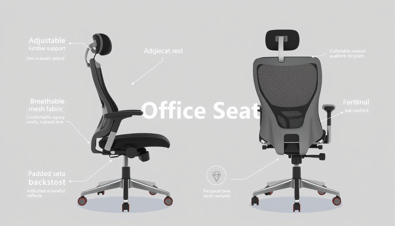 Características de sillas ergonómicas