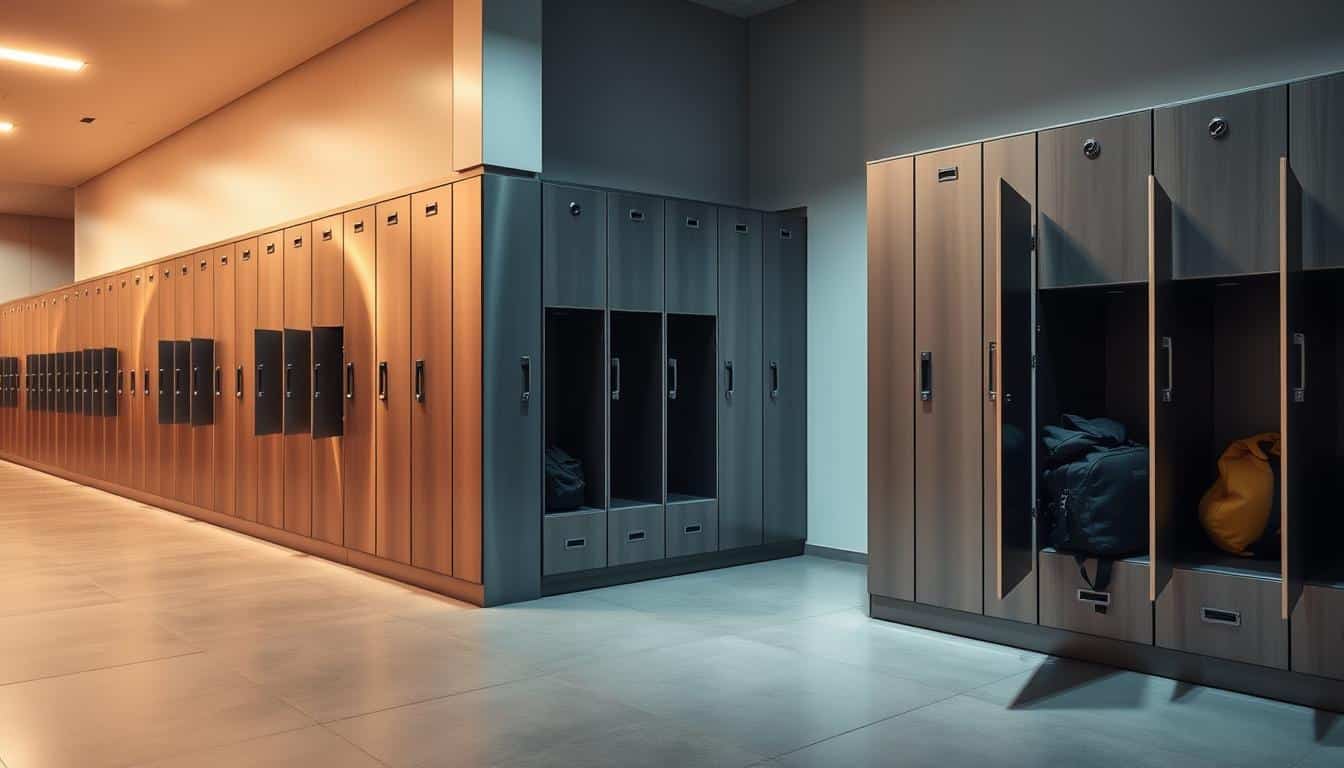 Lockers de gimnasio modernos