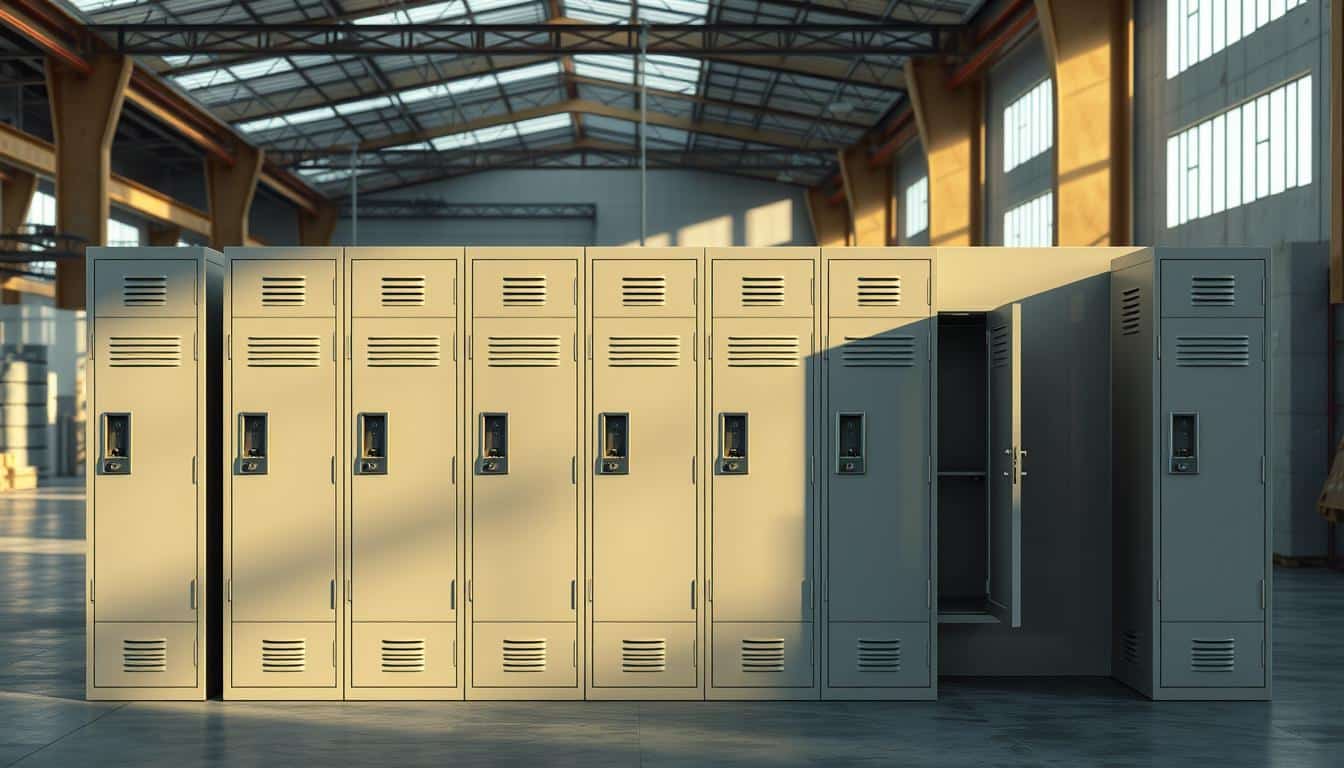 Lockers de metal en Santo Domingo