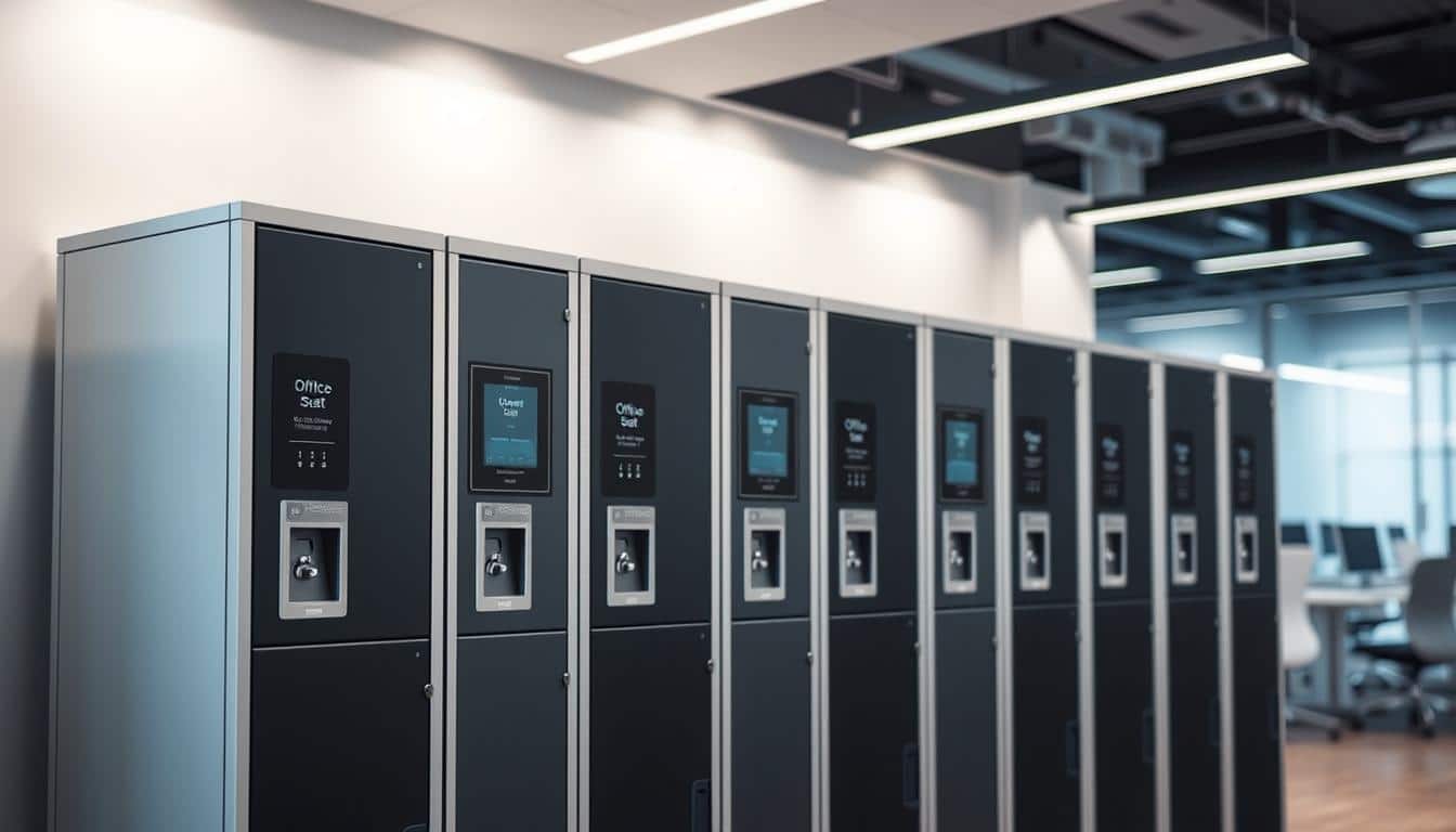 Lockers electrónicos para teléfonos