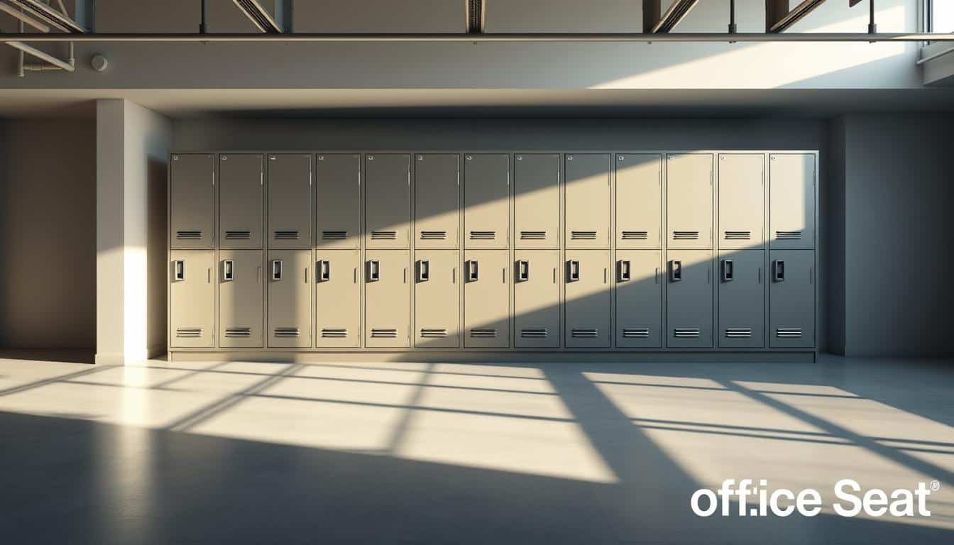 Lockers metálicos 10 puertas en diferentes espacios