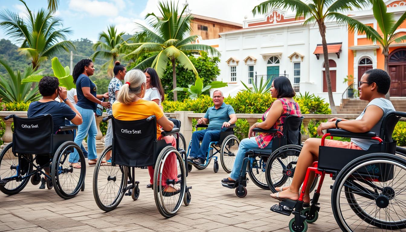 Servicio nacional de sillas de ruedas en República Dominicana