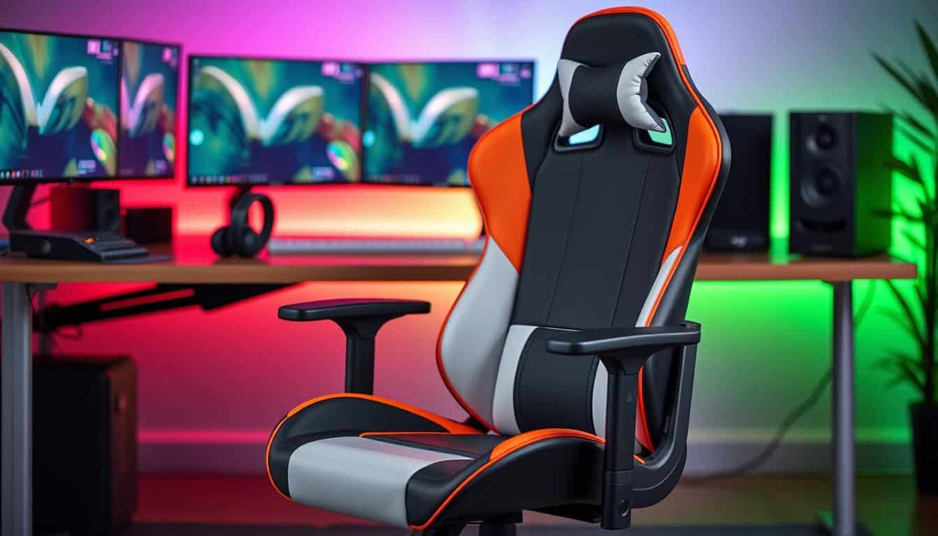 Silla gaming ergonomica