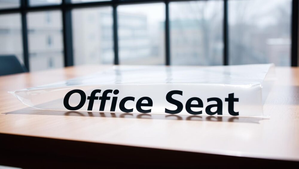 plástico para mantel transparente