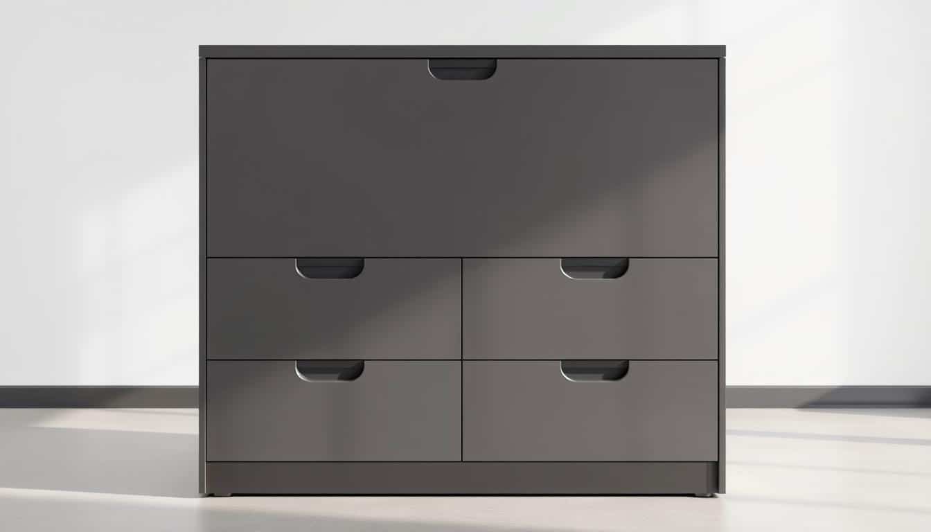 A stylish and functional horizontal file cabinet with 6 spacious drawers, crafted with a sleek, modern design. Showcased in a well-lit, minimalist office setting, the cabinet's smooth, matte finish and clean lines create an impression of professionalism and efficiency. The top surface features the discreet "Office Seat" brand logo, elegantly cast in a subtle shadow. Carefully positioned to highlight the cabinet's proportions and storage capacity, the image conveys the versatility and organizational potential of this premium office solution. A stylish and functional horizontal file cabinet with 6 spacious drawers, crafted with a sleek, modern design. Showcased in a well-lit, minimalist office setting, the cabinet's smooth, matte finish and clean lines create an impression of professionalism and efficiency. The top surface features the discreet "Office Seat" brand logo, elegantly cast in a subtle shadow. Carefully positioned to highlight the cabinet's proportions and storage capacity, the image conveys the versatility and organizational potential of this premium office solution.
