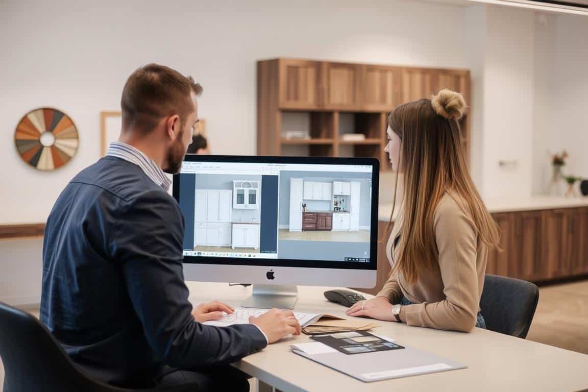 Proceso de diseño personalizado de muebles bajos