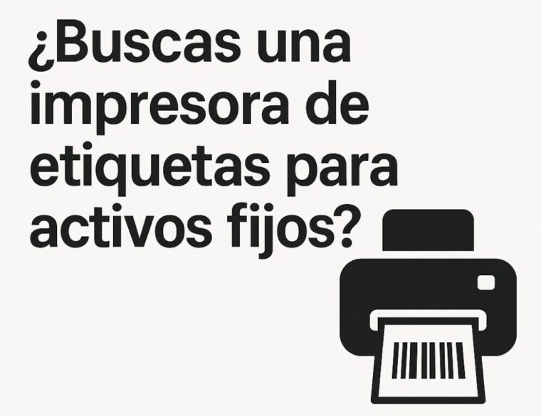 imagen y texto gancho para llamar atencion sobre las impresoras de etiquetas