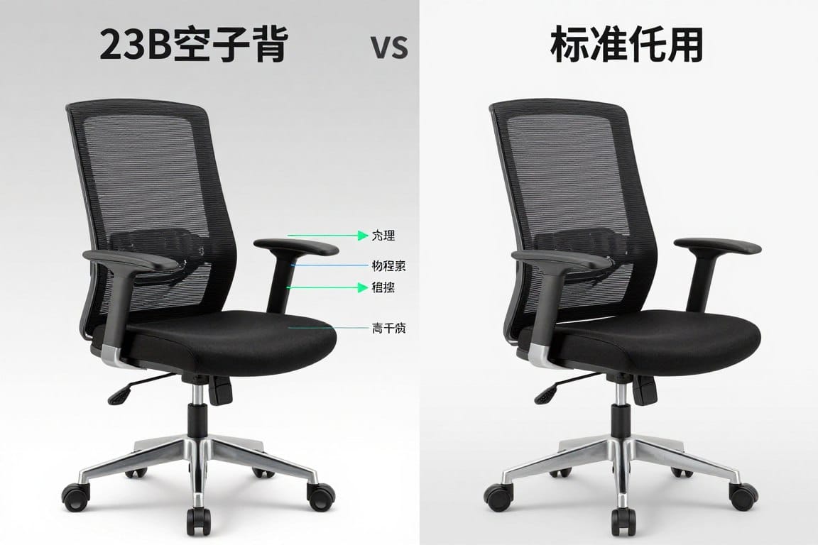 Comparativa de resistencia de materiales del Sillón Gerencial 23B frente a modelos estándar
