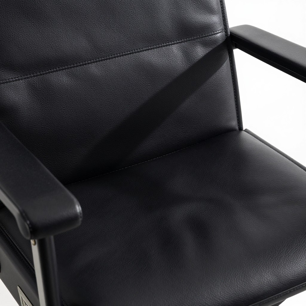 Silla de visita Vissi en tacto piel