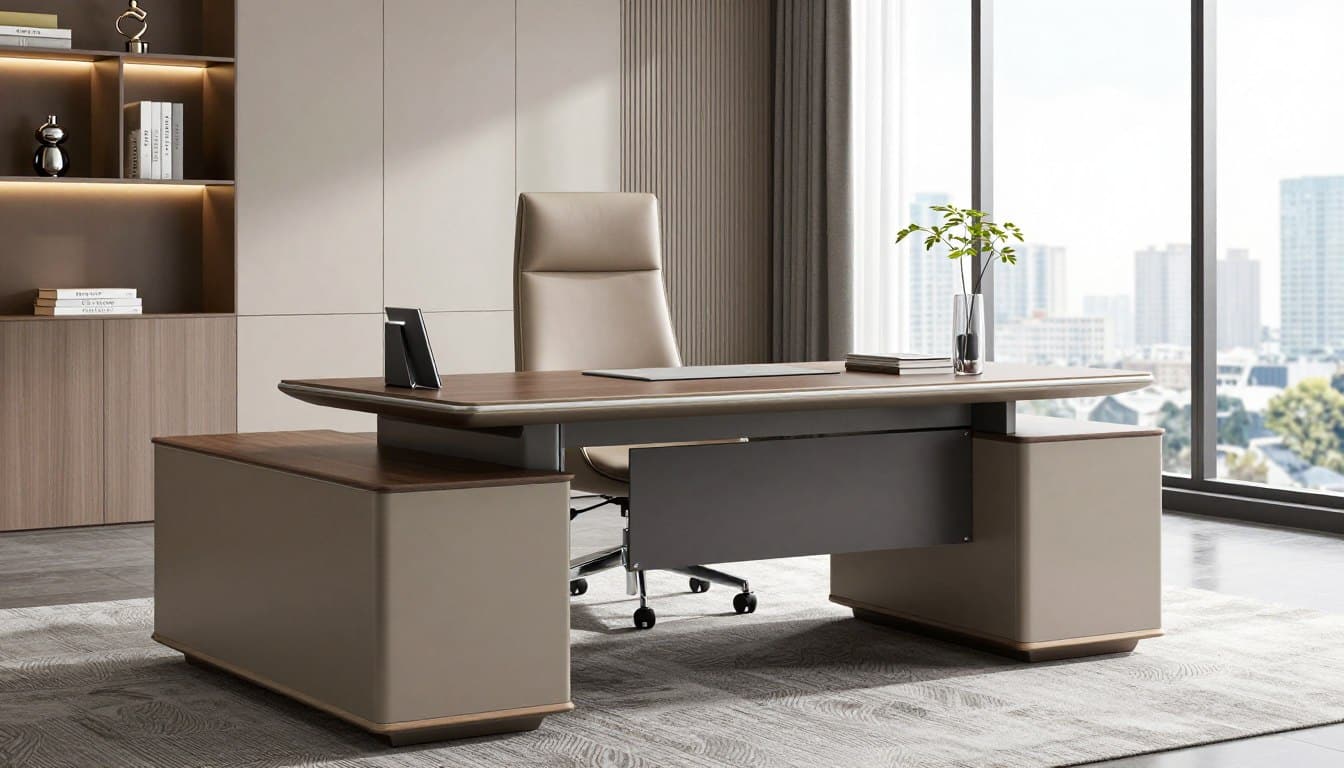 Sillón Gerencial 23B en un entorno de oficina ejecutiva moderna