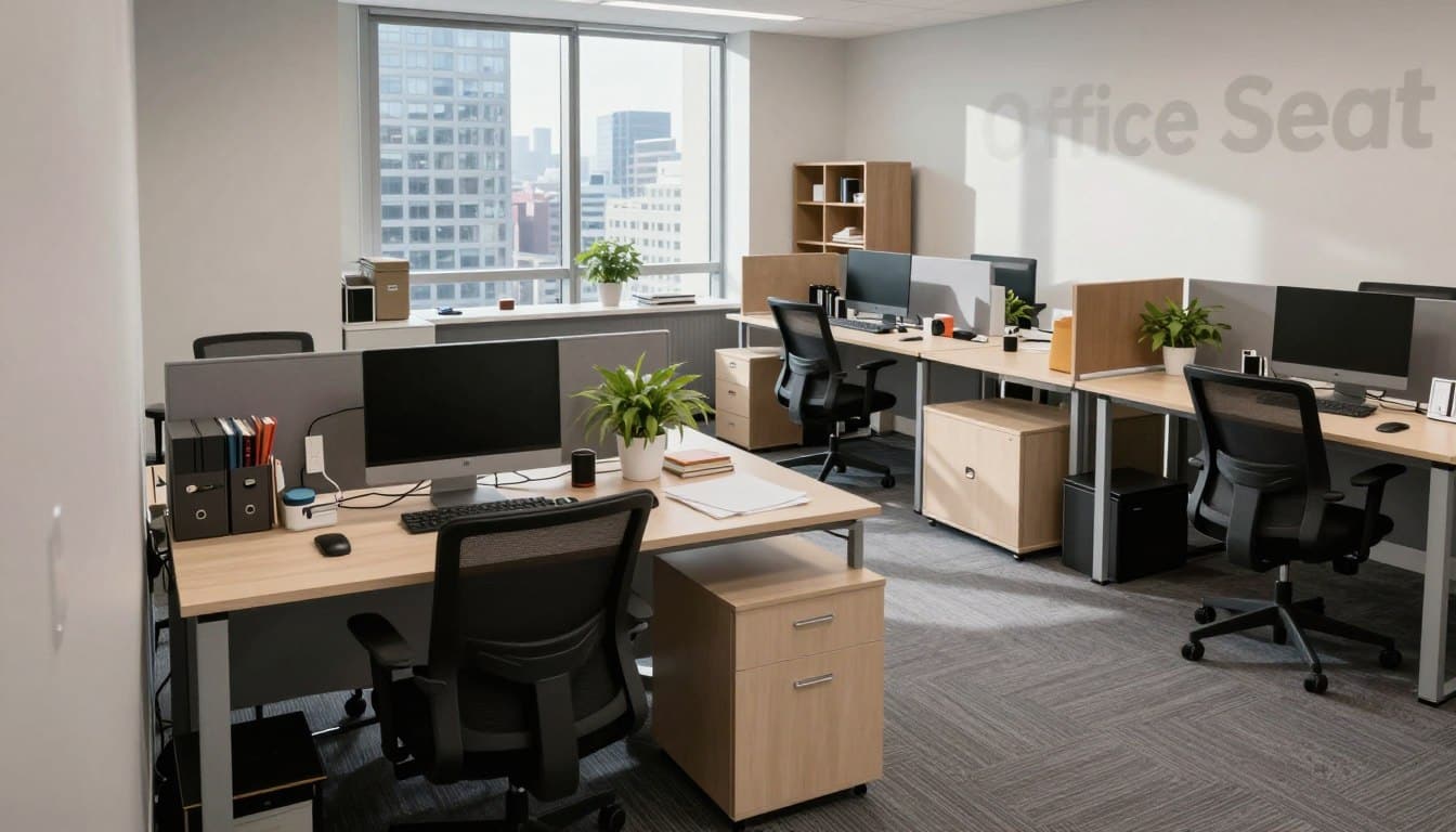 errores al amueblar una oficina