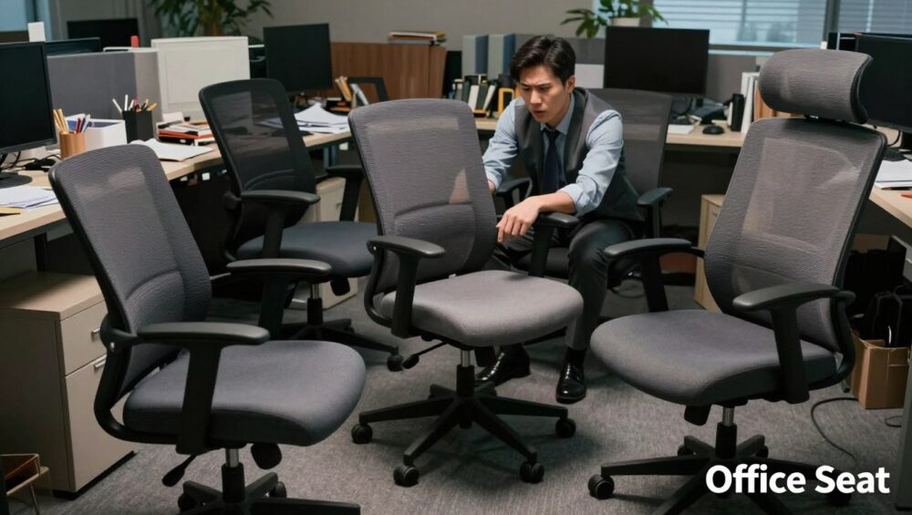 errores al comprar sillas de oficina