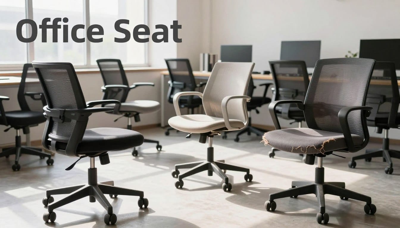 errores al elegir silla de oficina