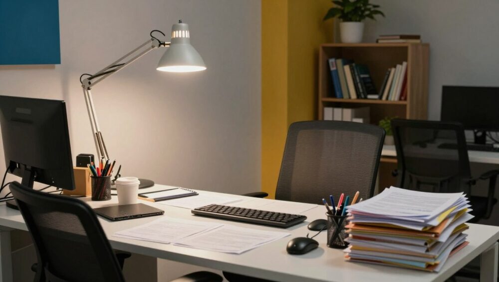 errores al equipar una oficina