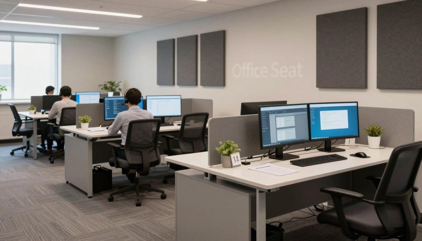 estaciones de trabajo para call centers