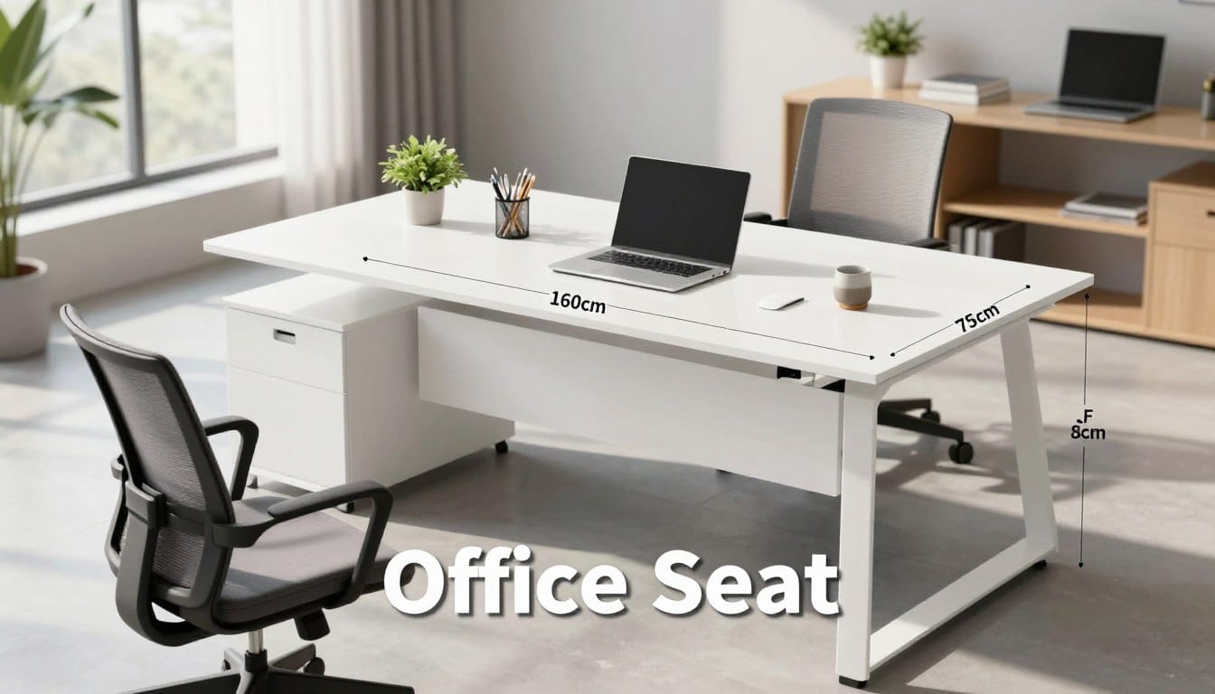 medidas estándar mesa de oficina