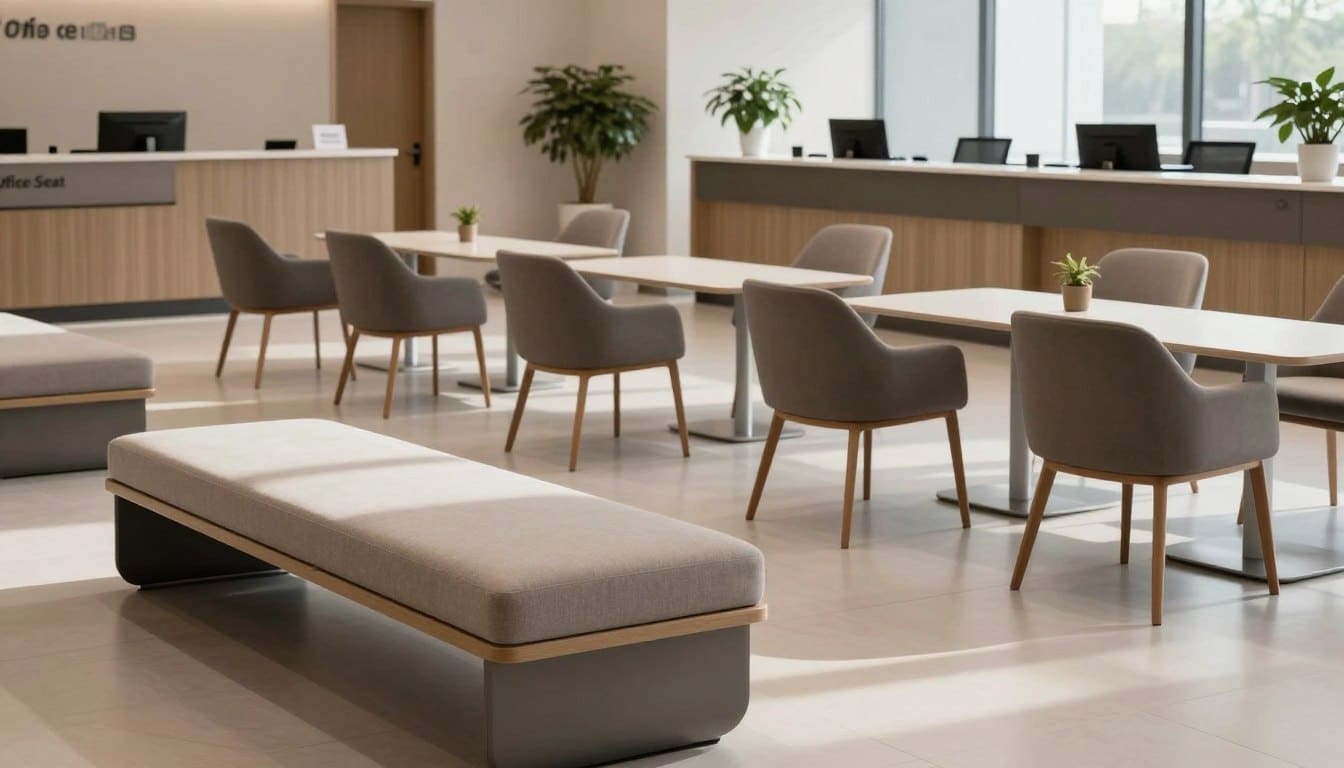 mobiliario bancario para sala de espera