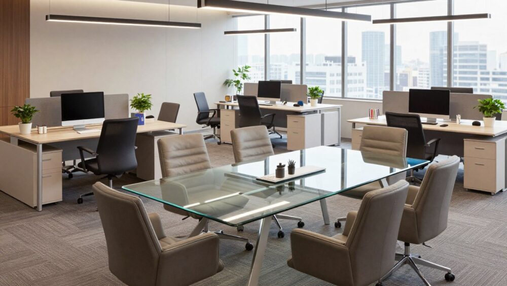 mobiliario de oficina para bancos y financieras