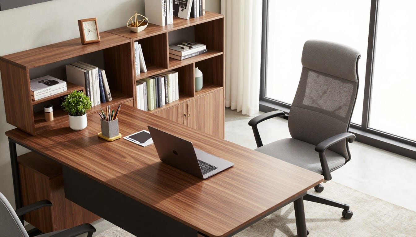 muebles necesarios para una oficina