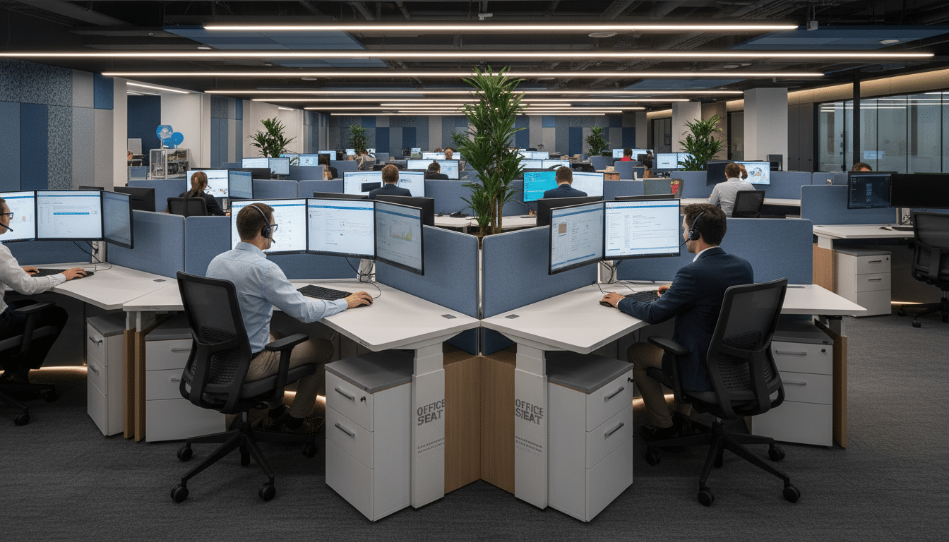 muebles para call center RD