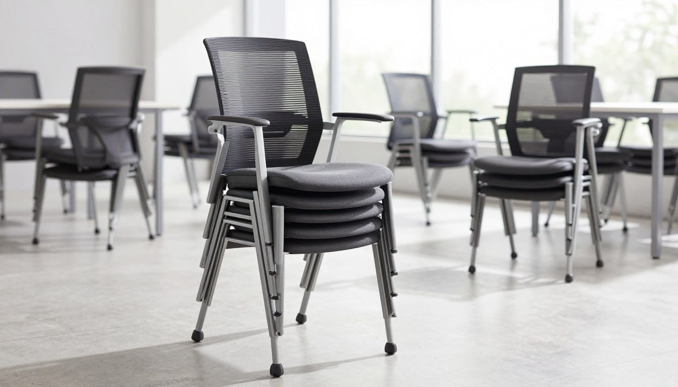 sillas apilables institucionales