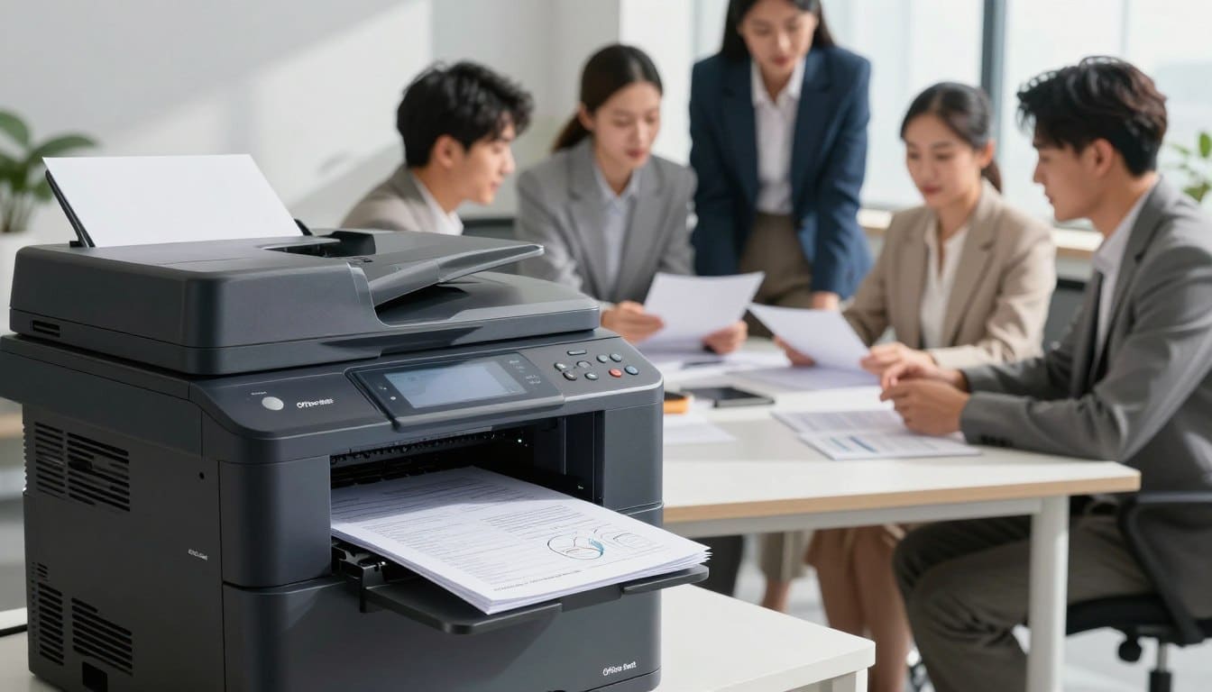 velocidad de impresión oficina