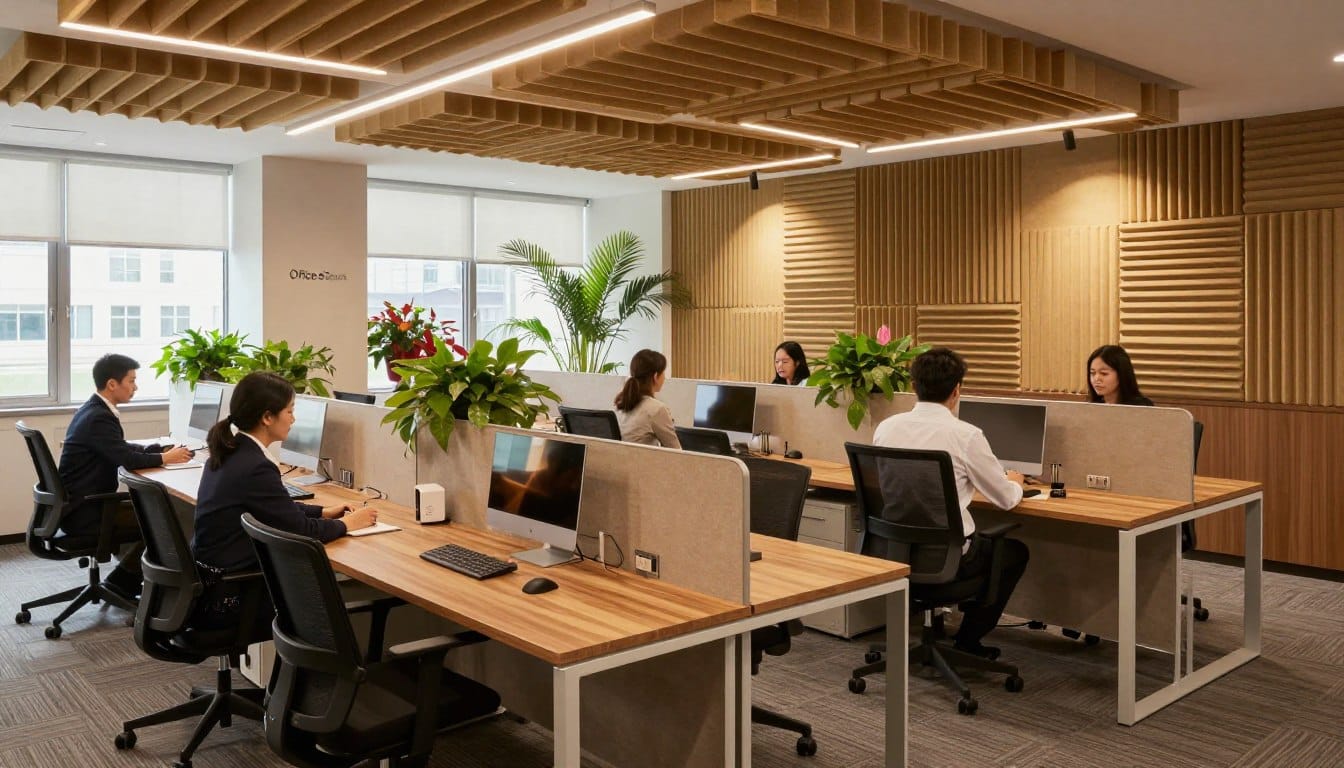 acústica en oficinas