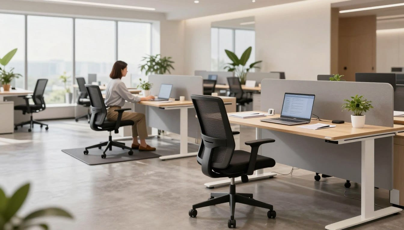 ergonomía en oficina