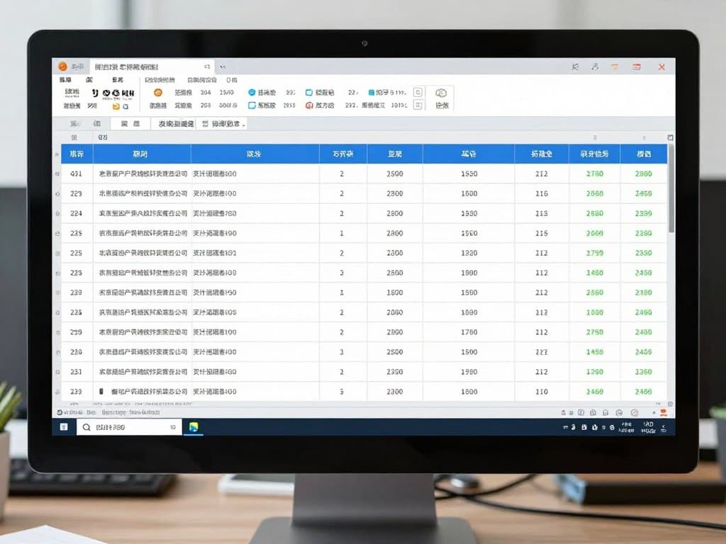 Base de datos de inventario de activos fijos en computadora
