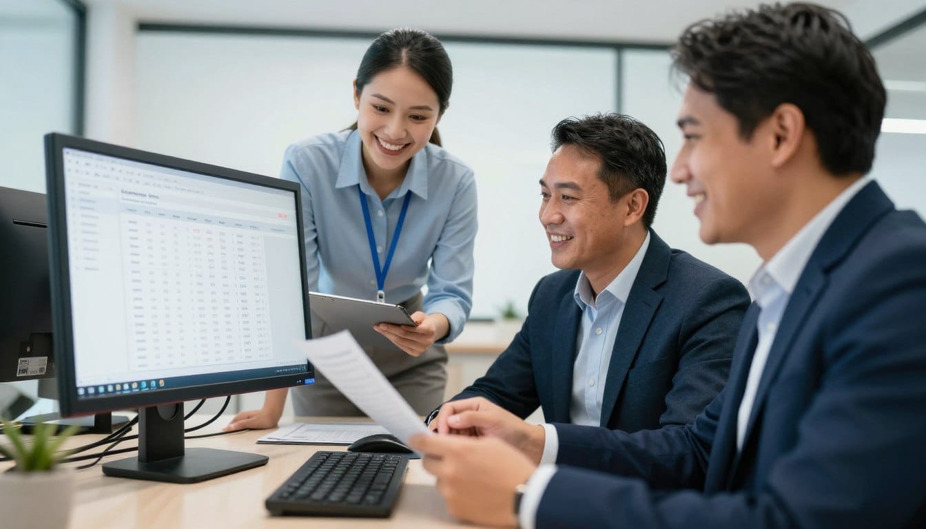 Empresa satisfecha con servicio de levantamiento de activos completado