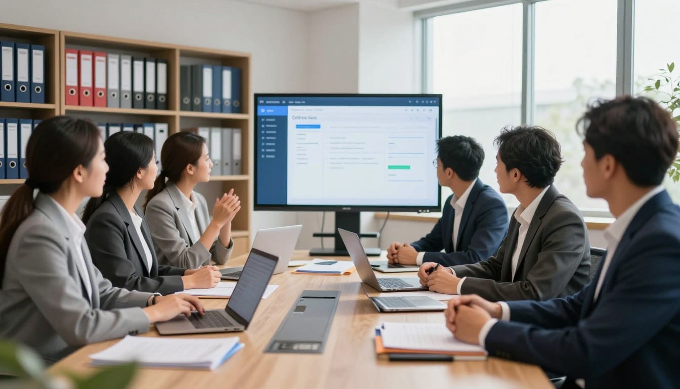 Sistema de gestión documental en empresas dominicanas