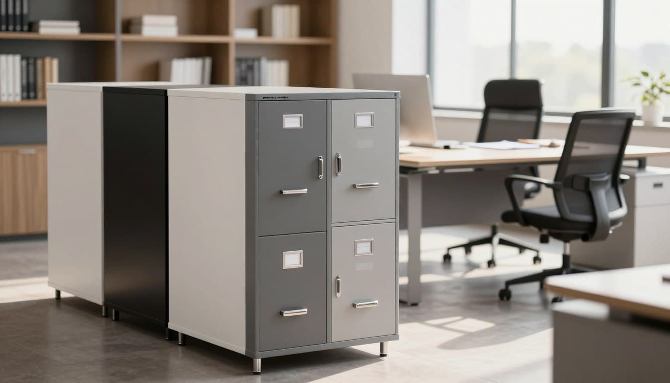 archiveros verticales para oficina