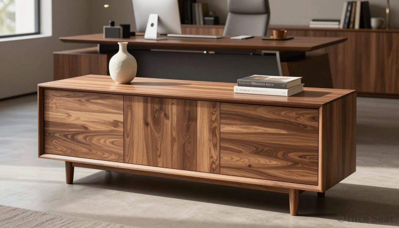 credenza madera calidad diseño oficina
