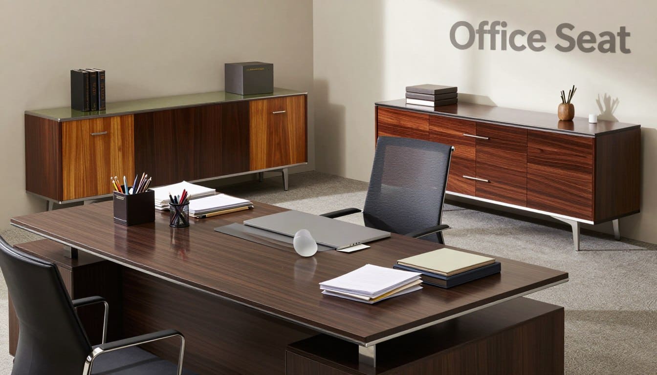 errores al combinar escritorio ejecutivo con credenza en oficina
