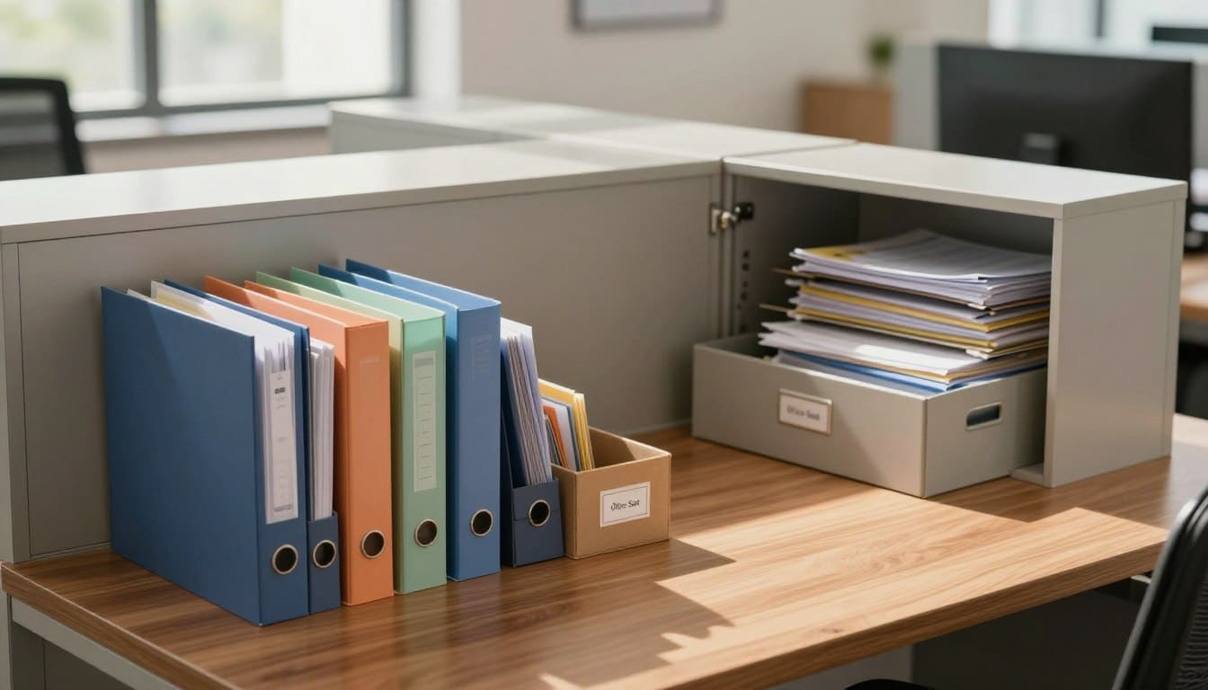 implementación de sistema de archivo para oficina