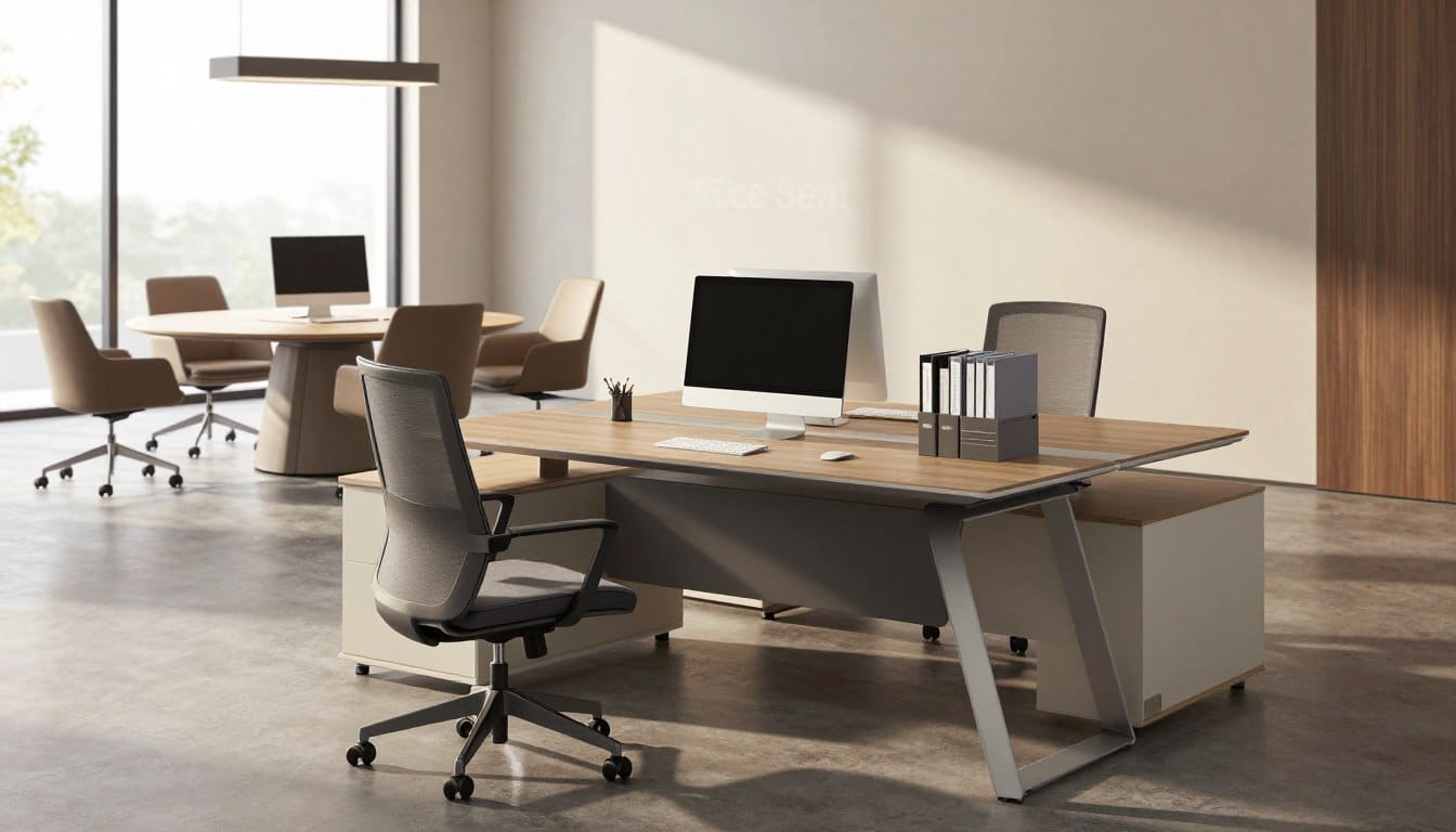 mobiliario empresarial moderno y ergonómico