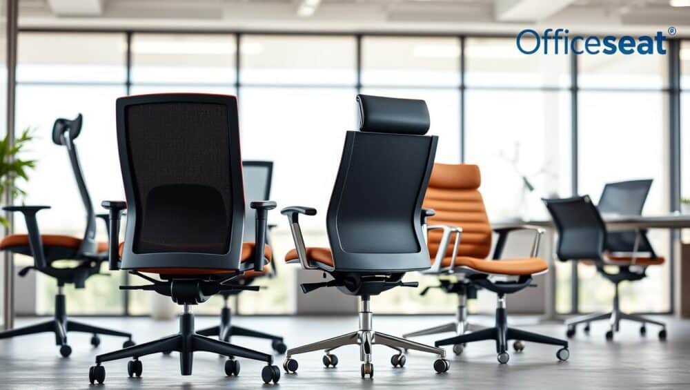 tipos de sillas de oficina
